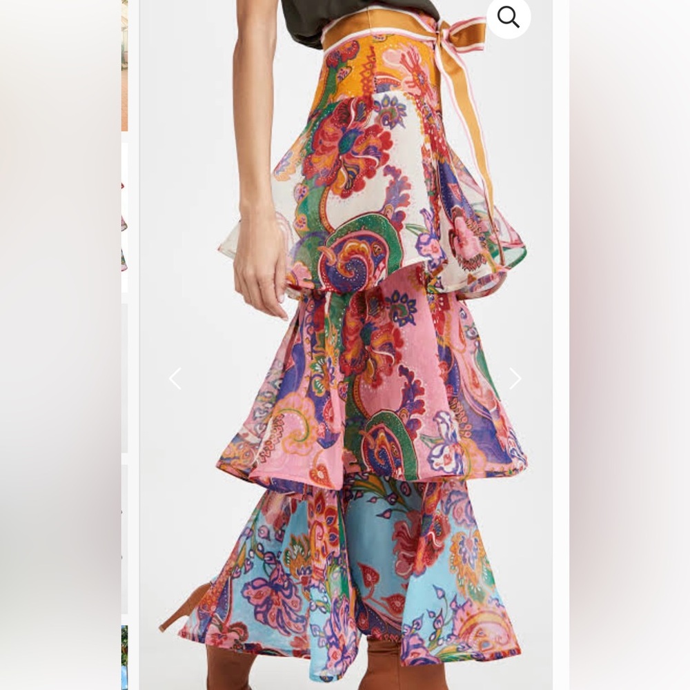 Zimmermann Lovestruck Tiered Flounce Skirt - Picture 2 of 6